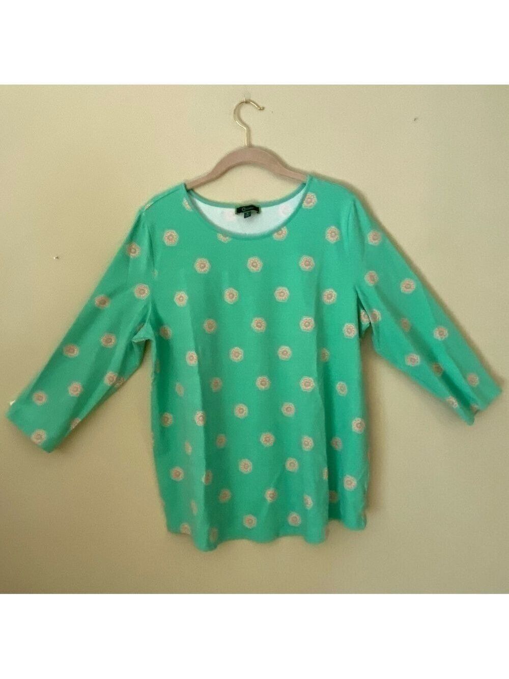 C. Wonder Light Green Long Sleeve Top M
